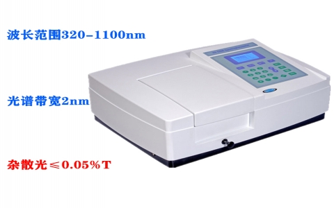 上海元析V-5800（PC）雙光束比例可見分光光度計